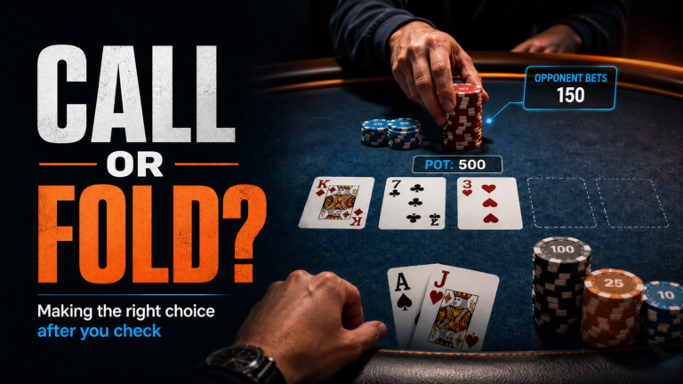 Call or Fold? Making the Right Choice After You Check
